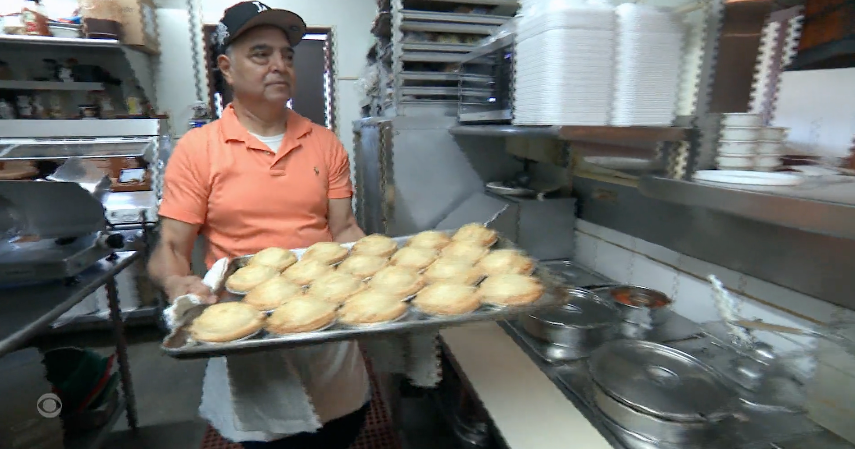 Chicken pie shop owner's rise from dishwasher to head honcho