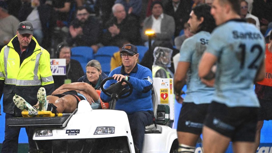 Joseph-Aukuso Suaalii’s Super Rugby season over due to fractured jaw