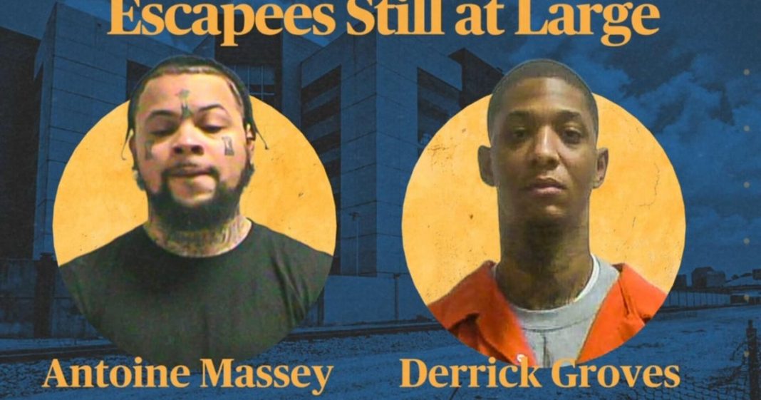 Two New Orleans jail escapees remain at large as probe continues