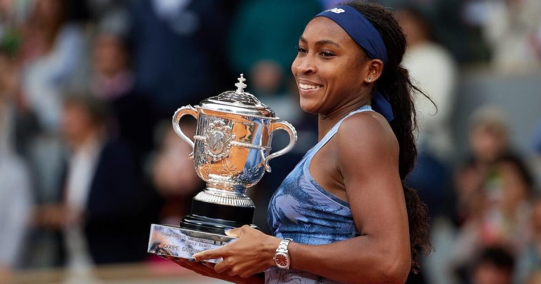 American Coco Gauff wins her first French Open