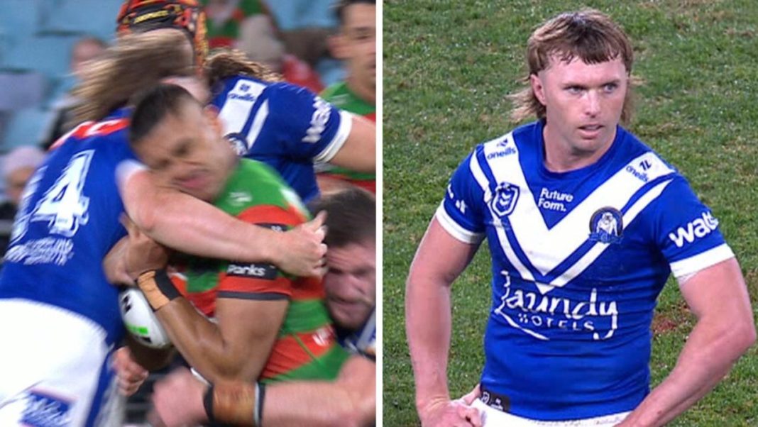 Jake Turpin escapes ban after being sent to bin for high shot on Bunnies flyer Tyrone Munro