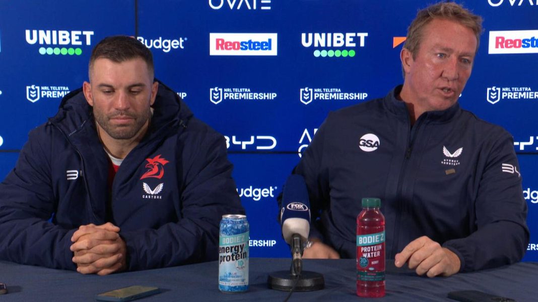 ‘He’s got a choice’: Robbo’s challenge to Roosters’ error-prone flyer amid high ball woes