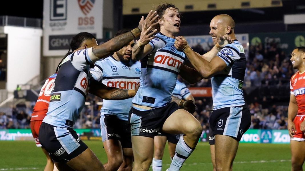 ‘He’s someone I idolise’: Nicho Hynes reveals the meaning behind his post-try celebration in emotional tribute to Steven Munster