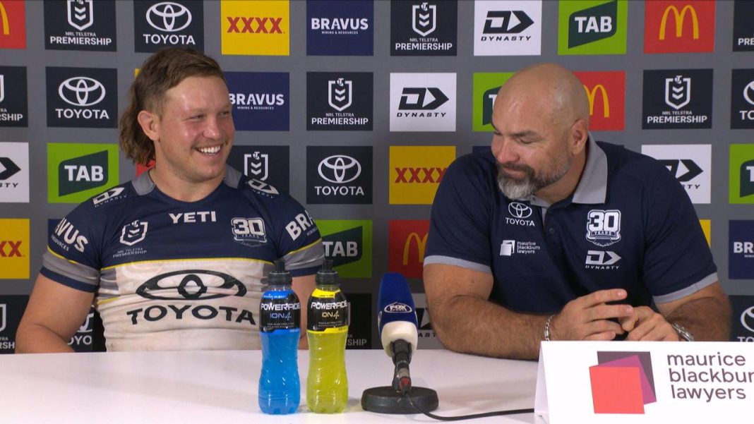 ‘No mate, see you tomorrow’: Payten’s hilarious quip after captain’s newborn baby joy