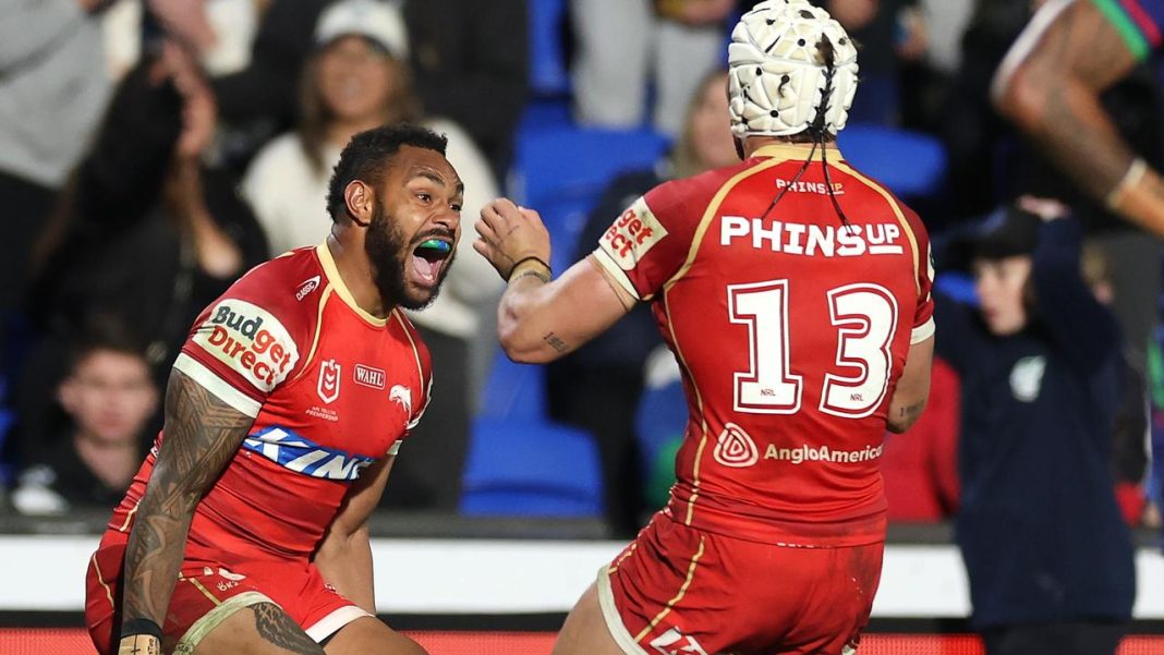 Finals race heats up as Dolphins host Roosters for crucial clash — NRL LIVE